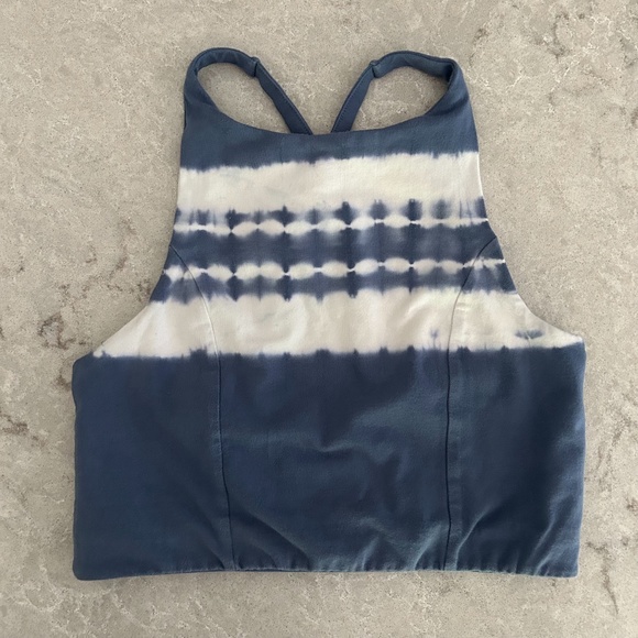 Aerie Open Back Tie Dye Sports Bra - Picture 1 of 3